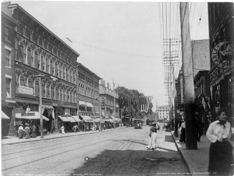 Portland Maine History 1786 To Present Blog Congress Street Scene