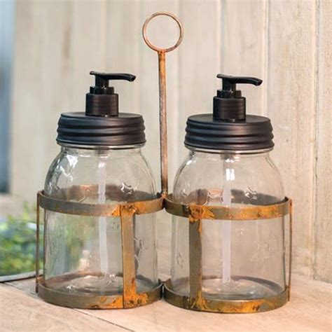 Browse our massive selection of mason jars w/ unbeatable prices & unparalleled service. DOUBLE MASON JAR SOAP DISPENSER Double Mason Jar Soap ...