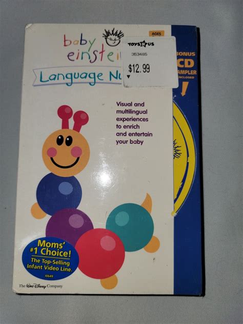 Buy Baby Einstein Language Nursery Vhs Sealed Online At Lowest Price