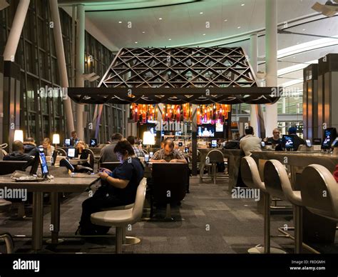 Toronto International Airport Terminal 1 Departure Lounge Food Court