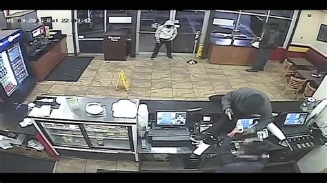 Armed Robbery Cctv Footage 4k Security Cameras Los Angeles Youtube