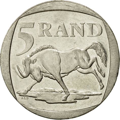 Five Rand 2000 Old Coa Coin From South Africa Online Coin Club