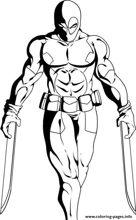 Disney villains coloring pages villain 2. Dc Villain Deathstroke Coloring Pages Printable