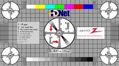 Zenith Hd 1080p Lcd Monitor Professional Test Youtube