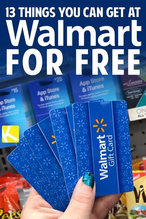 Maybe you would like to learn more about one of these? 13 Things You Can Get at Walmart for Free
