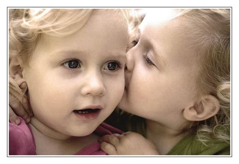 Wallpaper Id 906484 Kiss Children Baby Kids Love 4k Mood