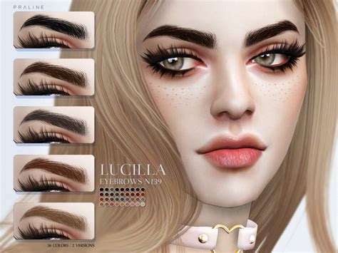 Lucilla Eyebrows N139 By Pralinesims At Tsr Sims 4 Updates