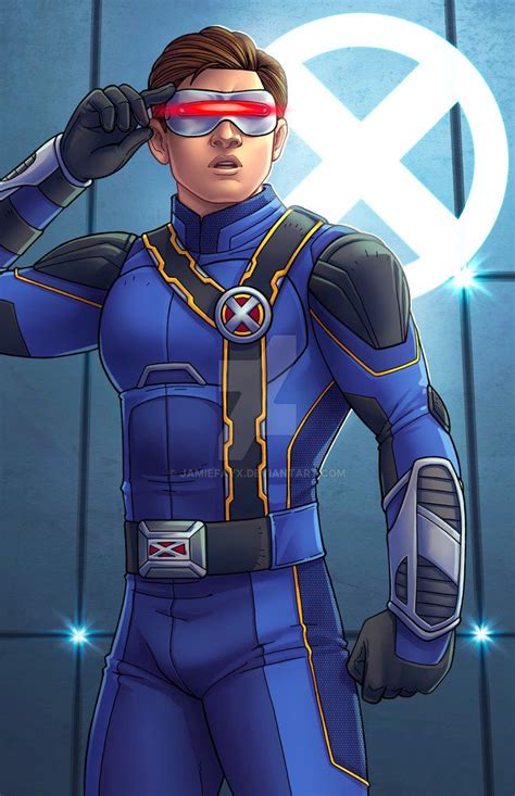 Here Is Tye Sheridan As Cyclops In His X Men Uniform From X Men