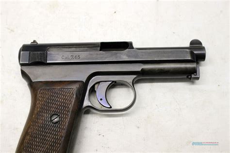 German Mauser Model 1934 Semi Auto Pistol 765m For Sale