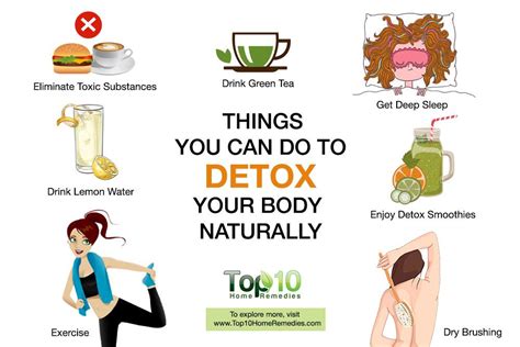 10 Things You Can Do To Detox Your Body Naturally Top 10 Home Remedies
