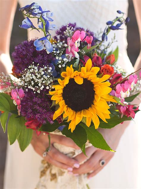 13 Beautiful Sunflower Wedding Ideas Theknot