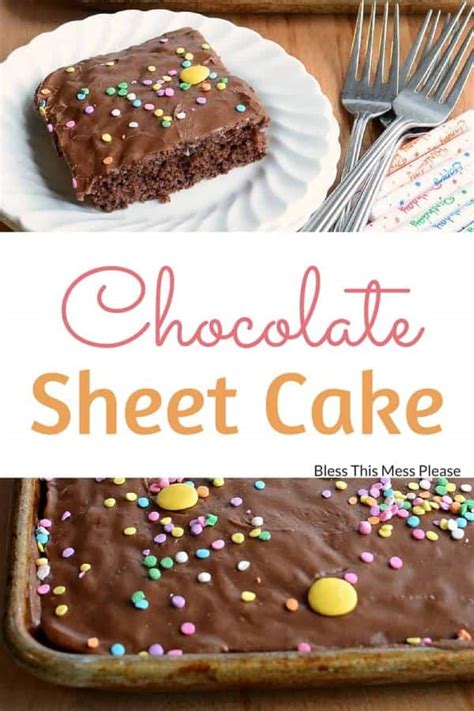 Quick And Easy Chocolate Sheet Cake Best Birthday Cake Recipe