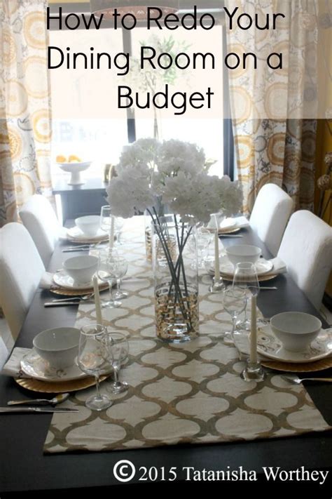 How To Redo Your Dining Room On A Budget Here Are Some