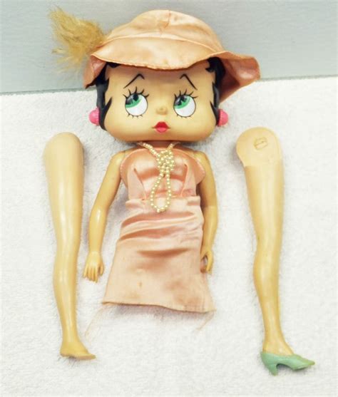 Vintage Betty Boop 1986 Doll Marty Toys Parts And Pieces Fashion Doll Hong Kong Marty Fashion
