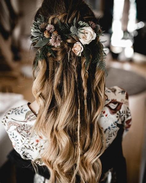 30 Gorgeous Styles For Boho Wedding Hair