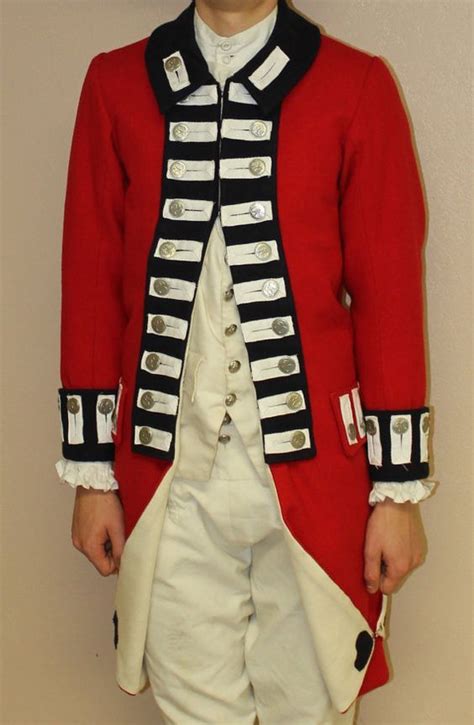 British Redcoat Uniform Jacket 1770s 35000 Via Etsy I Think I