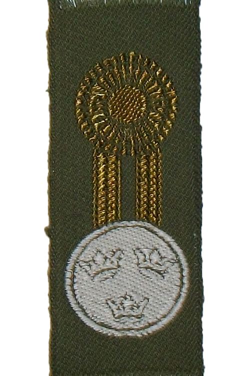 ： world championship/world cup ， type: Mössmärke Agraff Vitt Tre Kronor-emblem Sverige - Märken ...