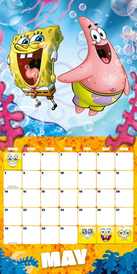 Spongebob Calendar 2024 Tacoma Mandi Rebekah