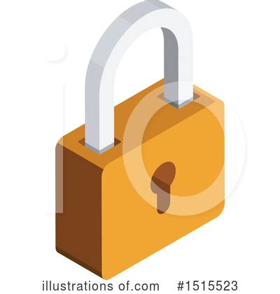 Padlock Clipart #68994 - Illustration by beboy