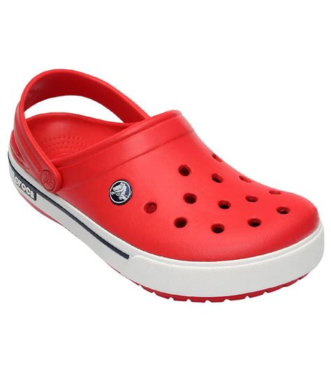 Crocs Relaxed Fit Croslite Red Crocband Clog Buy Crocs Relaxed Fit