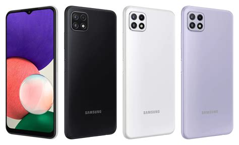 Samsungin 229 Euron 5g älypuhelimen Galaxy A22 5gn Ennakkomyynti Alkoi