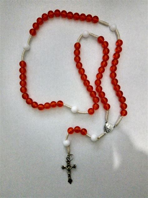 Chaplet Of The Most Precious Blood Prayer Beads Coronilla De La