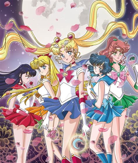 Sailor Moon Team By Riccardobacci On Deviantart Sailor Moon Manga Sailor Moon Wallpaper