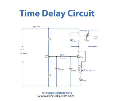 Time Delay Relay Circuit