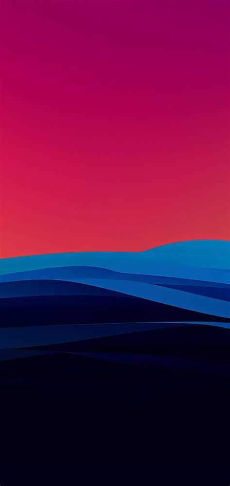 1080x2280 Sea Sunset Abstract 4k One Plus 6huawei P20honor View 10