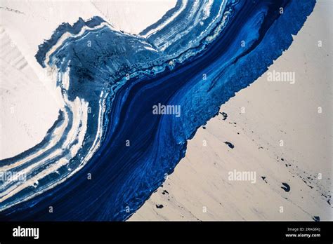 Aerial Image Of Alberta Tar Sands Alberta Canada Stock Photo Alamy