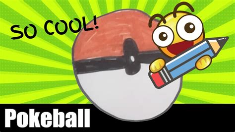 Pokeball Drawing How To Draw Youtube