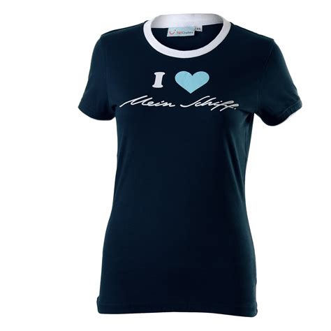 I Love Mein Schiff ® Damen T Shirt Blau Mein Schiff ® Shop