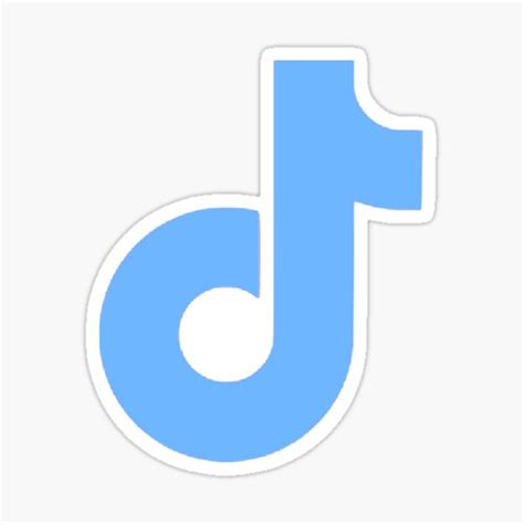 Pastel Blue Tiktok Icon