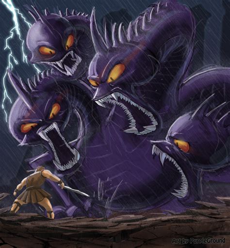 God Of War Hydra By Purpleground02 On Deviantart