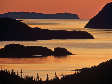 Hermitage Bay At Sunset Newfoundland Canada Picture Hermitage Bay At