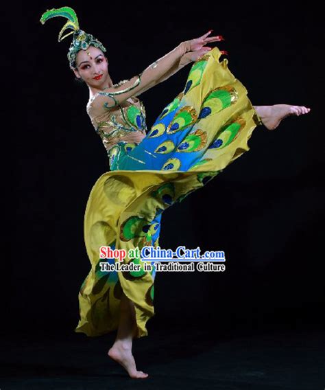 Yang Liping Peacock Dance Costumes Complete Set