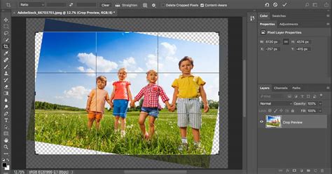 How To Use Content Aware Crop In Photoshop Cc Iphotoshoptutorials