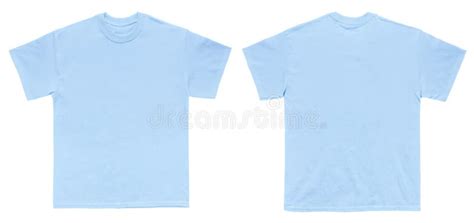 349 Blue T Shirt Template Front And Back
