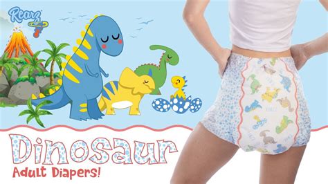 What To Expect From The Rearz Dinosaur Adult Diapers Youtube