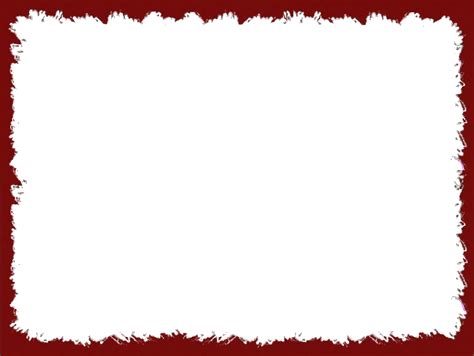 Red Rectangle Frame Png Free Frame Png