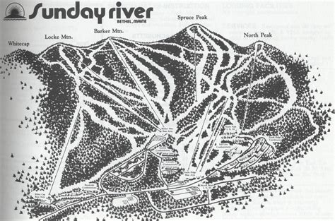 Published In 1987 At Sunday River Ski Resort Ski Resort Ski Area