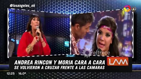 Andrea Rincón Y Moria Casán Se Volvieron A Cruzar Cara A Cara Frente A