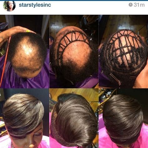These types of haircuts give you the option of being dramatic or keeping the hair cut and styled short to fit not just your personality, but your job if. More Stylists Sharing Photos of Braid and Weave Work on ...