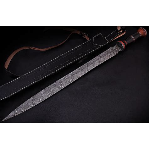 Damascus Gladius Sword 9204 Black Forge Knives Touch Of Modern