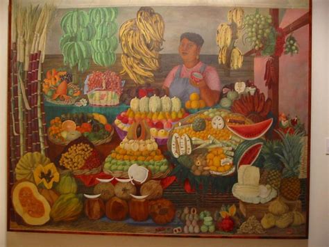 Olga Costa Vendedora De Frutas Fruit Vendor Museo De Arte Moderno