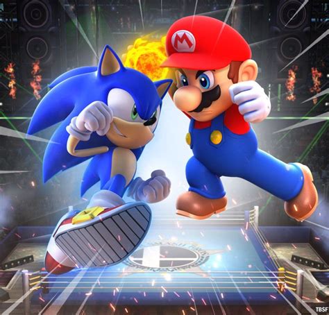 Mario Vs Sonic Games Musicalselfie