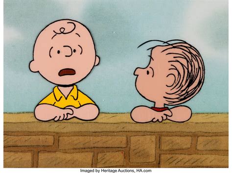 Peanuts The Charlie Brown And Snoopy Show Charlie Brown And Linus Lot 97554 Heritage Auctions