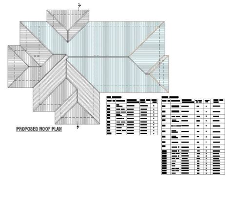 Download Free House Roof Plan In Autocad Cadbull Flat