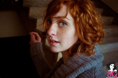 4597521 Green Eyes Women Redhead Suicide Girls Face Pornstar