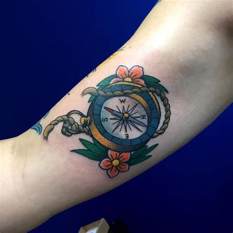 Traditional Compass Tattoo Compass Tattoo Tattoos